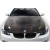 2007-2010 BMW 3 Series E92 2dr E93 Convertible Carbon AF-1 Hood ( CFP ) - 1 Piece - image 1