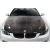 2007-2010 BMW 3 Series E92 2dr E93 Convertible Carbon AF-1 Hood ( CFP ) - 1 Piece - image 1