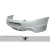 2003-2010 Bentley Continental GT AF-1 Rear Bumper - image 8