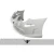 2003-2008 Mercedes SL Class R230 AF-1 Front Bumper ( GFK ) - 1 Piece - image 5