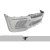 2008-2014 BMW X6 AF-5 Front Bumper - image 4