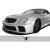 2003-2008 Mercedes SL Class R230 AF-Signature 1 Series Wide Body Conversion Front Bumper ( GFK ) - 1 Piece - image 5