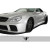 2003-2012 Mercedes SL Class R230 AF-Signature 1 Series Wide Body Conversion Side Skirts ( GFK ) - 2 Piece - image 12