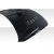 2011-2016 BMW 5 Series F10 4DR Agent Hood - 1 Piece - image 9