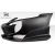 1993-1997 Honda Del Sol Aggressive Front Bumper - image 17