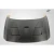 2011-2016 Honda CR-Z AM-S Carbon Fiber Hood - image 5