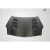 2003-2004 Infiniti G Sedan AM-S Carbon Fiber Hood - image 4