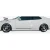 1998-2002 Mercedes CLK AMG Look Side Skirts - image 3