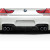 2011-2019 BMW 6 Series M6 F06 F12 F13 AMK Rear Diffuser - 1 Piece - image 1