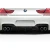 2011-2019 BMW 6 Series M6 F06 F12 F13 AMK Rear Diffuser - 1 Piece - image 1