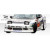 1989-1994 Nissan 240SX S13 B-Sport Front Bumper - 1 Piece - image 4