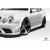 1998-2002 Mercedes CLK W208 Black Series Look Wide Body Front Fender Flares - 2 Piece - image 7