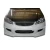 2004-2005 Honda Civic 2dr / 4DR Bomber Front Bumper - 1 Piece - image 1