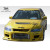 2003-2006 Mitsubishi Lancer Evolution 8 9 C-1 Front Bumper - 1 Piece - image 4