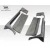 1984-1996 Chevrolet Corvette C5 Conversion Side Skirts - image 8