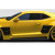 2010-2013 Chevrolet Camaro CCG Wide Body Side Skirts ( includes door caps ) - 4 Piece (S) - image 1