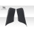 2003-2007 Infiniti G Coupe G35 Circuit 75mm Rear Fender Flare Caps ( Sport Version ) - 2 Piece - image 3