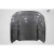 2015-2017 Ford Mustang Cowl Carbon Fiber Hood - image 1