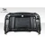 2011-2016 Ford Super Duty F250 F350 F450 3" Cowl Hood - 1 Piece - image 5