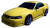 1999-2004 Ford Mustang Duraflex CVX Side Skirts Rocker Panels 2 Piece