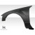 1999-2004 Ford Mustang D-1 Fenders - 2 Piece - image 4