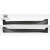 2003-2008 Toyota Corolla Drifter Side Skirts Rocker Panels - 2 Piece - image 7