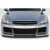 2007-2009 Infiniti G Sedan G25 G35 G37 Elite Front Bumper - 1 Piece - image 1