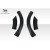 2003-2006 Porsche Cayenne Eros Version 1 Wide Body Rear Fender Flares - 4 Piece - image 4