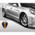 2010-2015 Porsche Panamera Eros Version 4 Wide Body Side Skirts Rocker Panels - 2 Piece - image 8