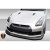 2009-2016 Nissan GT-R R35 Eros Version 4 Front Bumper - 1 Piece - image 6