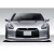 2009-2011 Nissan GTR Eros Version 5 Front Lip - image 1
