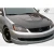2004-2007 Mitsubishi Lancer Evo Hood - 1 Piece - image 6
