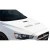 2008-2017 Mitsubishi Lancer Evo X Look Hood - image 3
