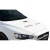 2008-2017 Mitsubishi Lancer Evo X Look Hood - image 1