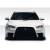 2008-2017 Mitsubishi Lancer Evo X Look Front Bumper - image 1