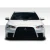 2008-2017 Mitsubishi Lancer Evo X Look Front Bumper - image 3