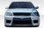 2002-2003 Mitsubishi Lancer Duraflex Evo X Look Front Bumper Cover 1 Piece