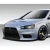 2008-2017 Mitsubishi Lancer Evo X V3 Front Bumper - 1 Piece - image 1