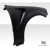 1999-2000 Honda Civic F-1 Fenders - 2 Piece - image 13