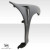 1995-2005 Chevrolet Cavalier Duraflex F-1 Fenders - 2 Piece - image 4