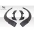 2003-2006 Porsche Cayenne G-Sport Wide Body Front Fender Flares - 4 Piece - image 7