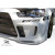 2008-2015 Mitsubishi Lancer Evolution 10 GT Concept Front Bumper - 1 Piece - image 4
