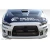2008-2015 Mitsubishi Lancer Evolution 10 GT Concept Front Bumper - 1 Piece - image 8