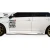 2008-2015 Mitsubishi Lancer Evolution 10 GT Concept Side Skirts Rocker Panels - 2 Piece - image 6