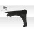 2002-2003 Mitsubishi Lancer GT Concept Fenders - 2 Piece - image 4
