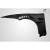 2008-2013 BMW M3 E92 2DR Coupe GTR Front Fenders - 2 Piece - image 8
