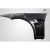2008-2013 BMW M3 E92 2DR Coupe GTR Front Fenders - 2 Piece - image 12