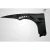 2008-2013 BMW M3 E92 2DR Coupe GTR Front Fenders - 2 Piece - image 14