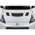 2009-2020 Nissan 370Z Z34 GT1 Hood Vents - 3 Piece - image 1