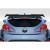 2012-2017 Hyundai Veloster Duraflex Nobo Rear Wing Spoiler - 3 Piece ( non turbo ) - image 1